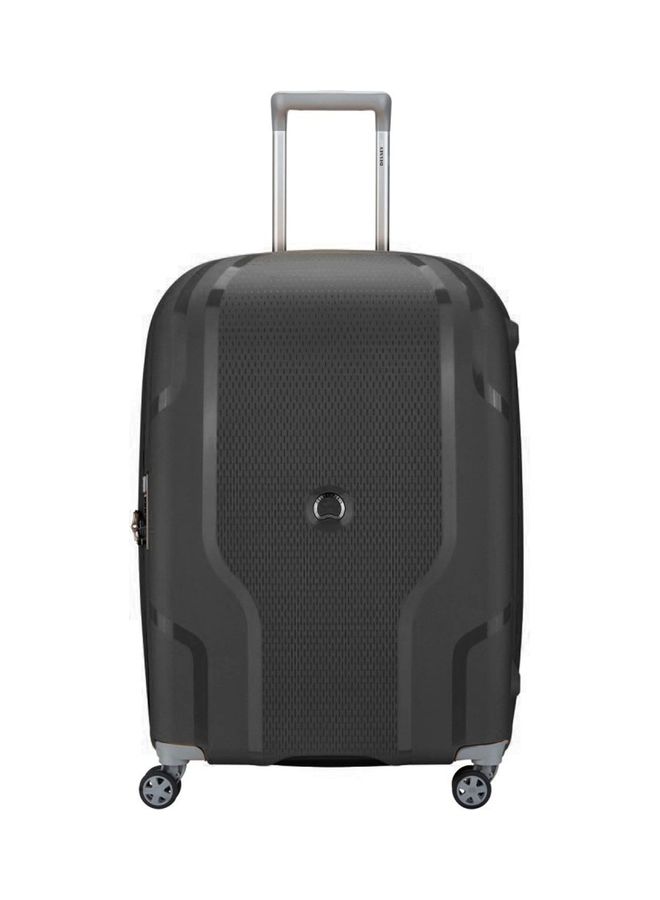 Clavel Lightweight Small Cabin Luggage Trolley 55cm 4DW Black