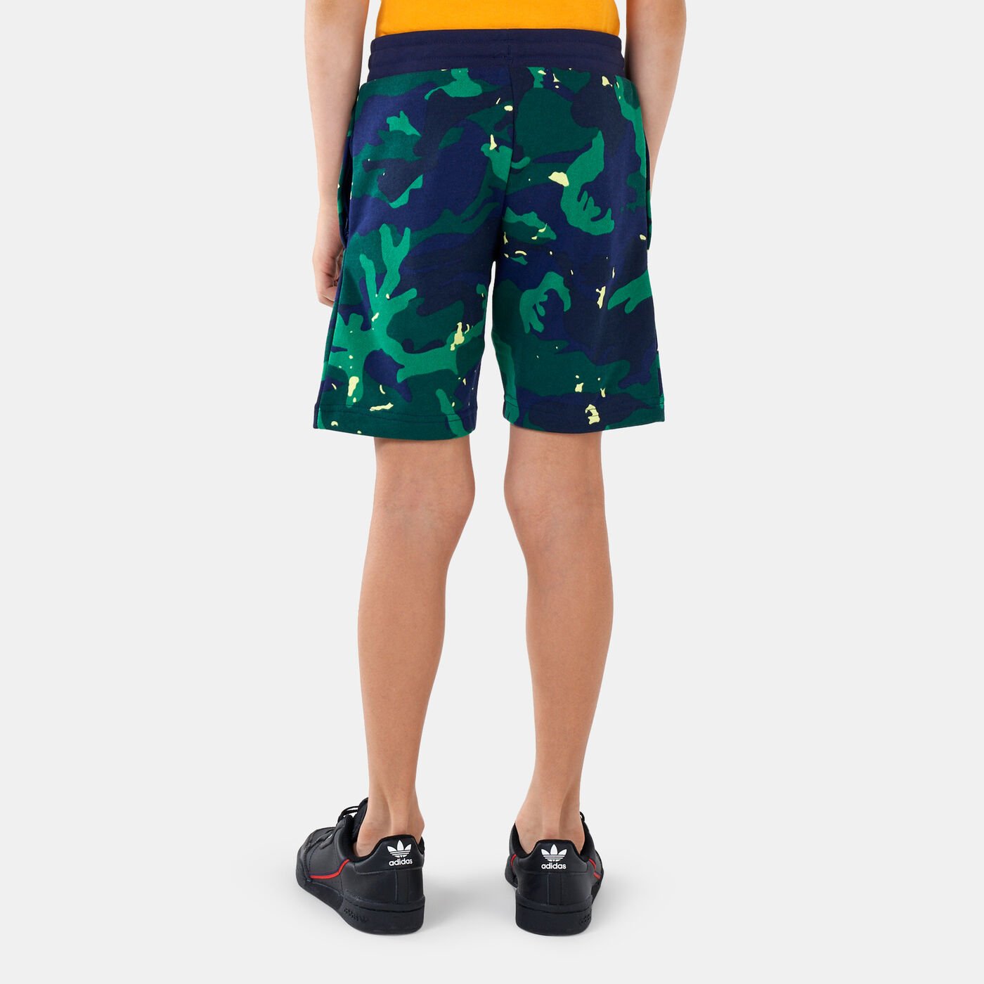 Kids' Allover Camo-Print Shorts