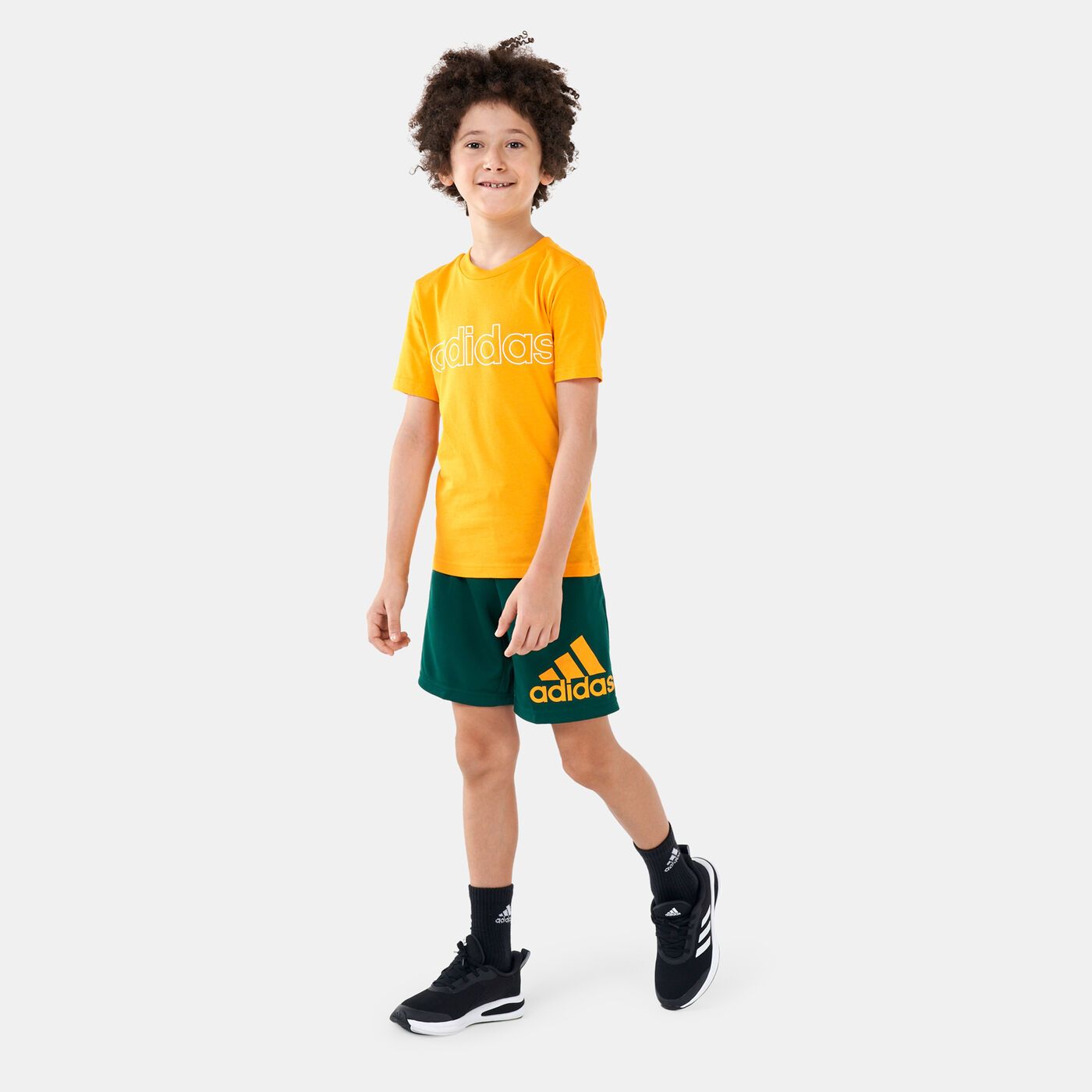Kids' Allover Camo-Print Shorts