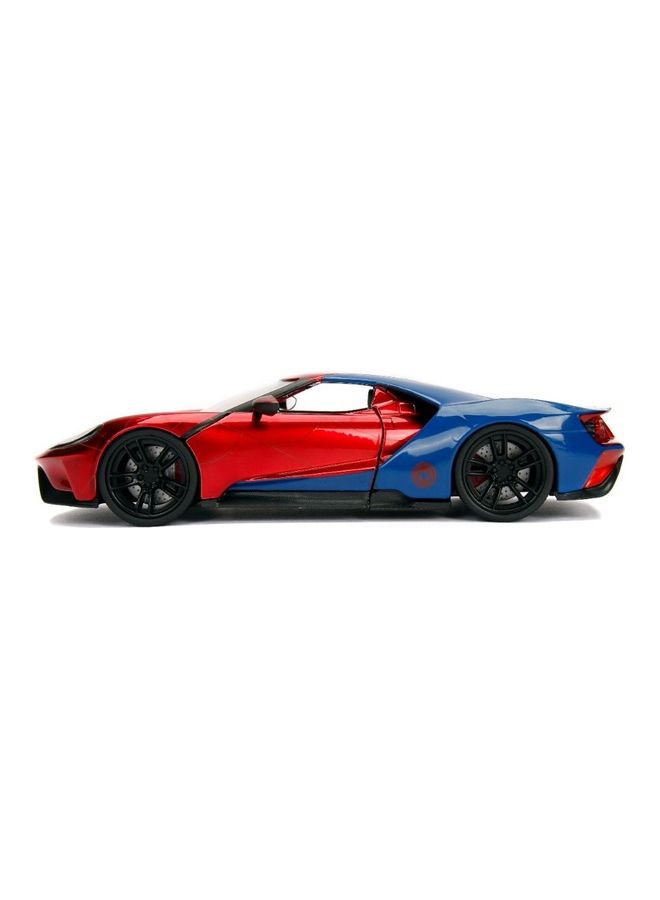 Marvel Spiderman 2017 Ford Gt Playset