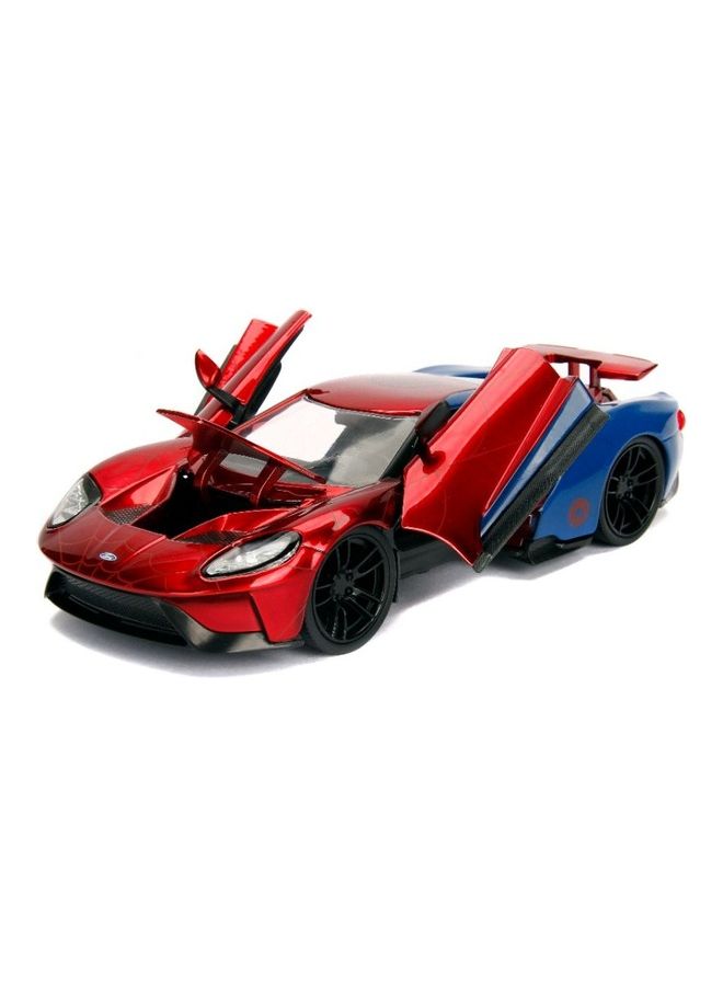 Marvel Spiderman 2017 Ford Gt Playset