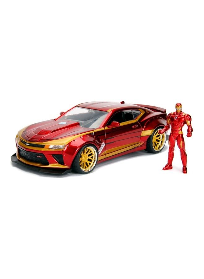 Marvel Ironman 2016 Chevy Camaro Playset