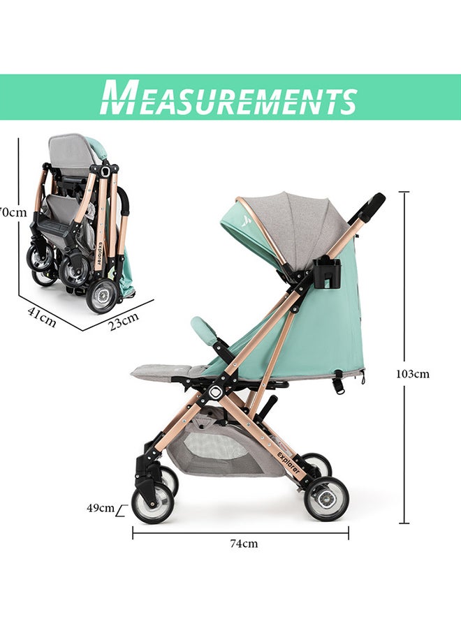 Explorer Travel Stroller - Mint Green