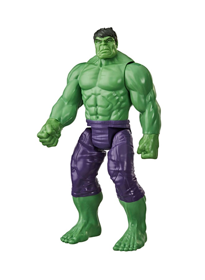 Marvel Avengers Titan Hero Series Deluxe Hulk, 12-Inch Action Figure, Super Hero Toys for Kids Ages 4+