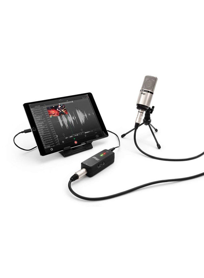 iRig Pre HD - Audio Interface with Mic Pre IP-IRIG-PREHD-IN Black