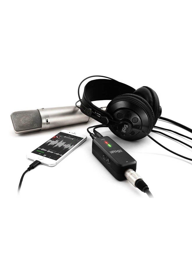 iRig Pre HD - Audio Interface with Mic Pre IP-IRIG-PREHD-IN Black