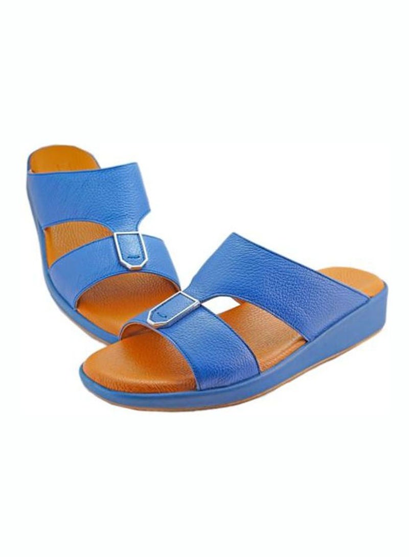 Elegant Arabic Sandals Navy Blue