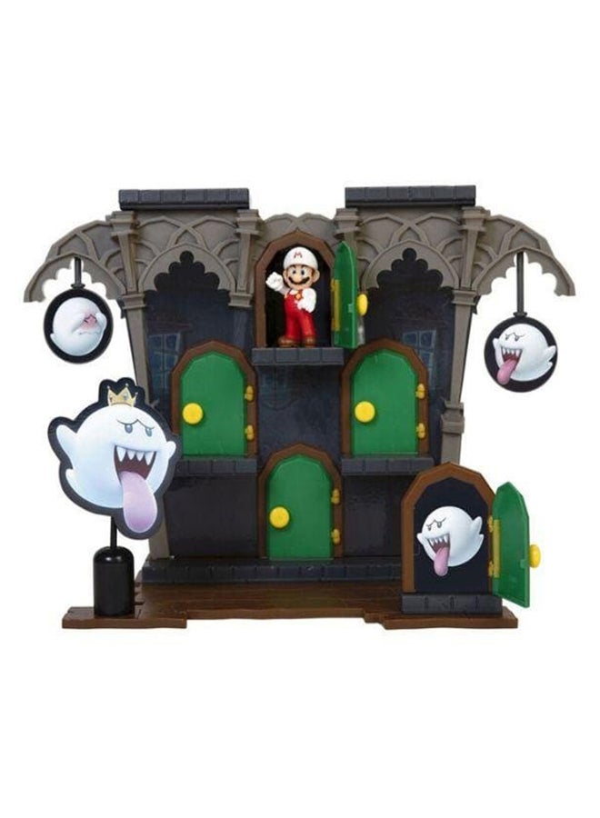The Super Mario Deluxe Boo Mansion Playset