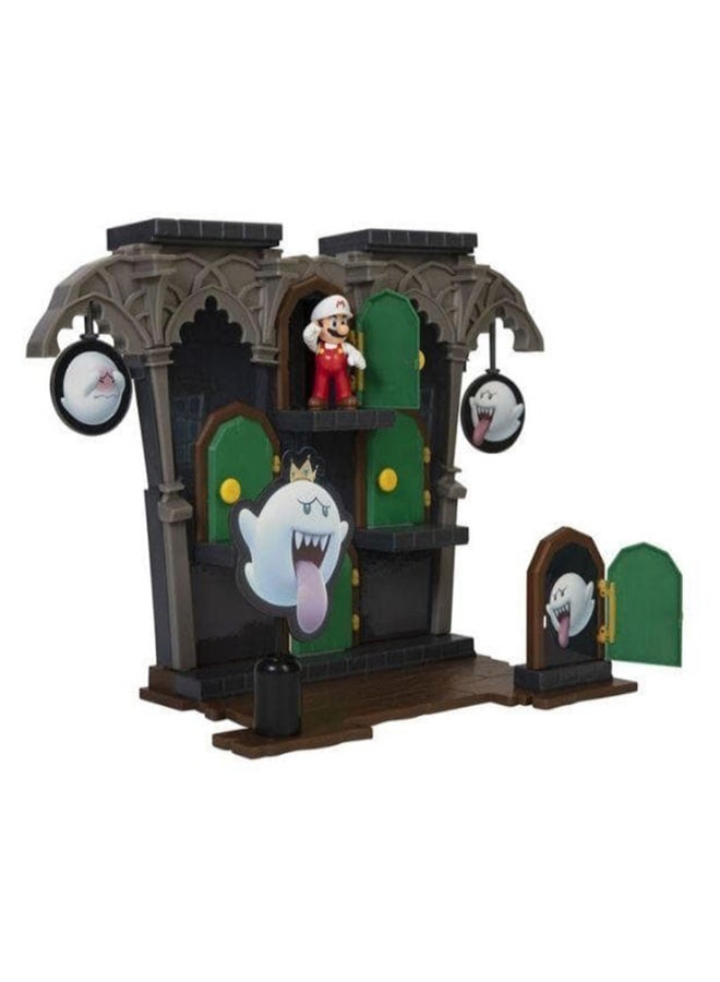 The Super Mario Deluxe Boo Mansion Playset