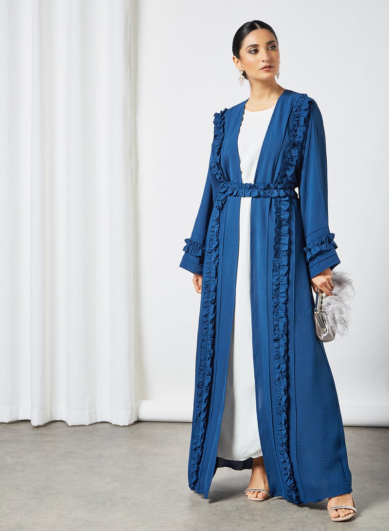Comfortable Modest Abaya Blue
