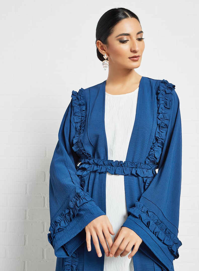 Comfortable Modest Abaya Blue