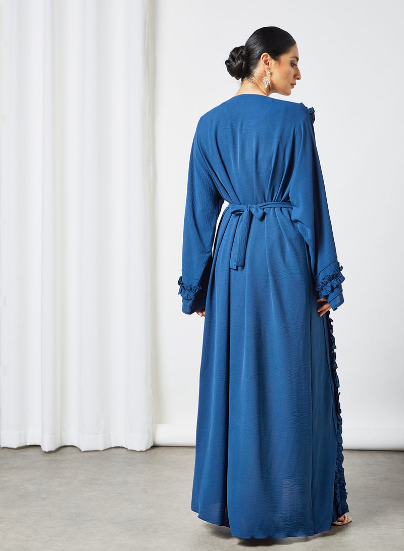 Comfortable Modest Abaya Blue