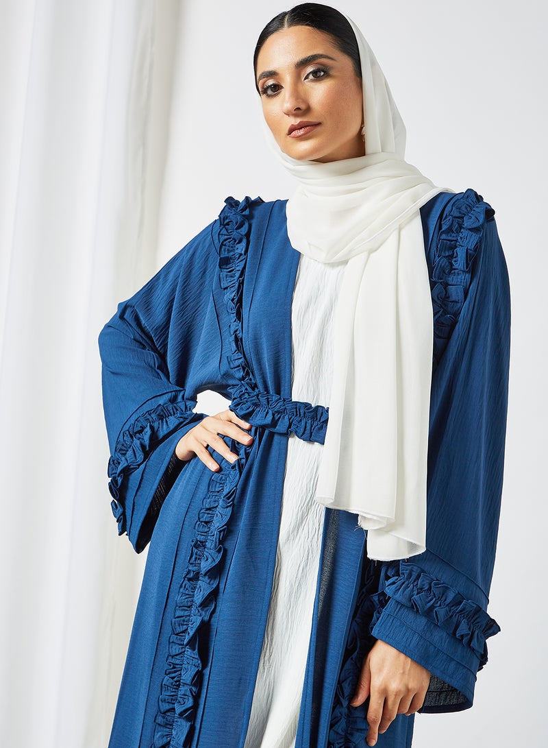 Comfortable Modest Abaya Blue