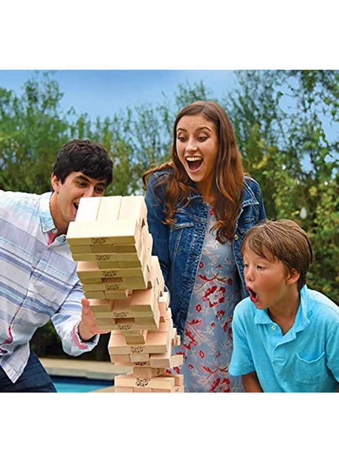 54-Piece Giant Family Hardwood Game