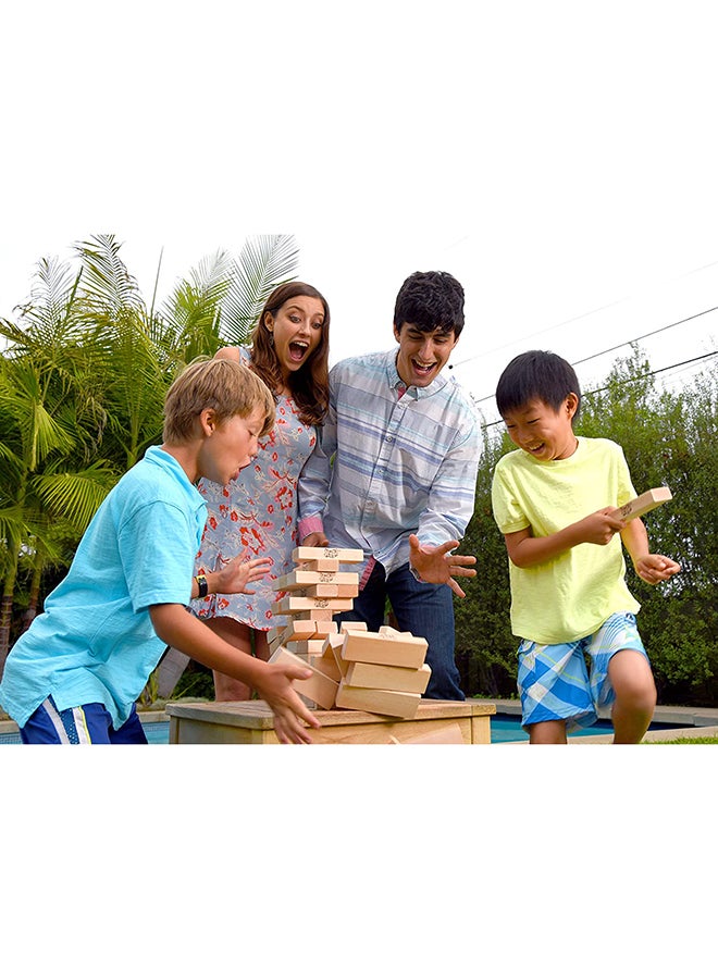 54-Piece Giant Family Hardwood Game