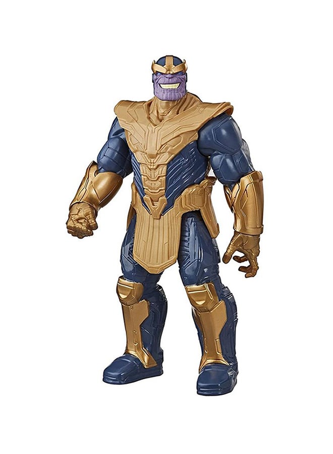 Marvel Avengers Titan Hero Series Deluxe Thanos, 12-Inch Action Figure, Super Hero Toys For Kids 4+ 12x3x6.5inch