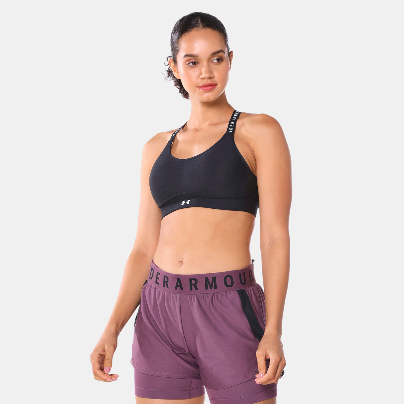 Women's Infinity Mid Covered Medium-Support Training Sports Bra