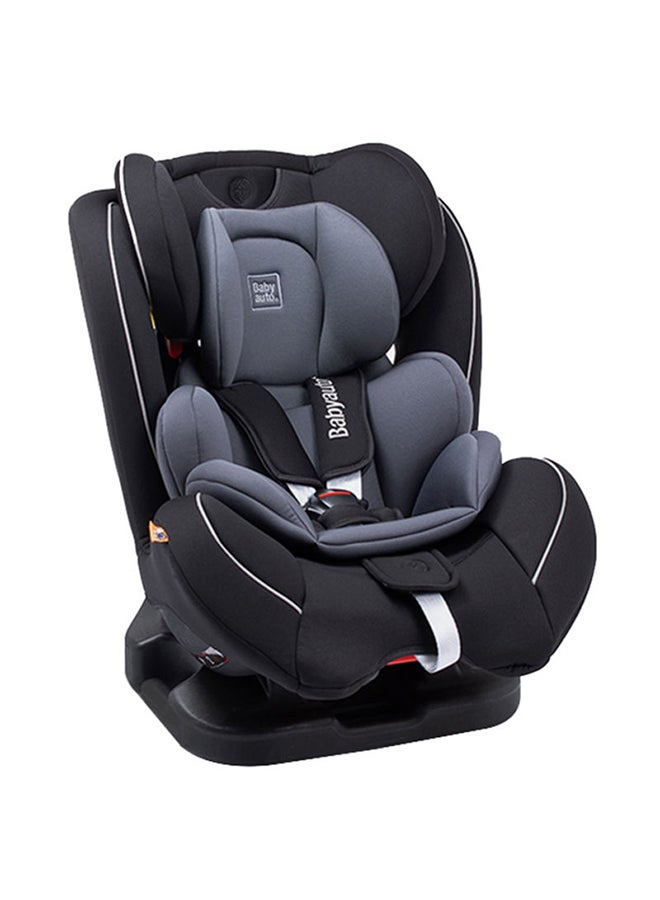Taiyang Reclining Baby Car Seat, From Birth To 12 Years, 0 - 36 Kg,Group 0+123 - Black With Grey Insert