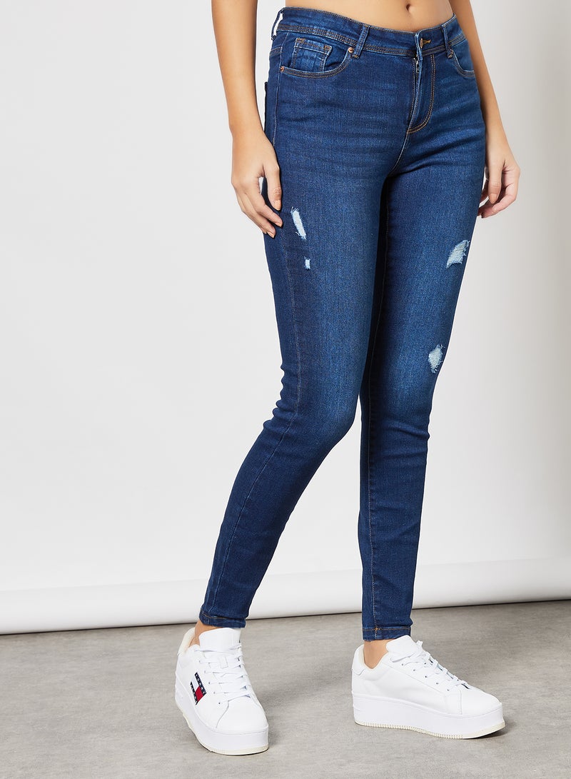 Skinny Fit Jeans Blue