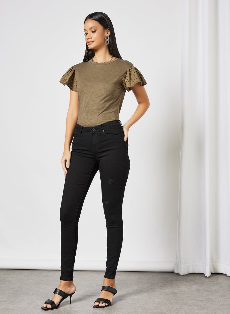Classic Skinny Jeans Black