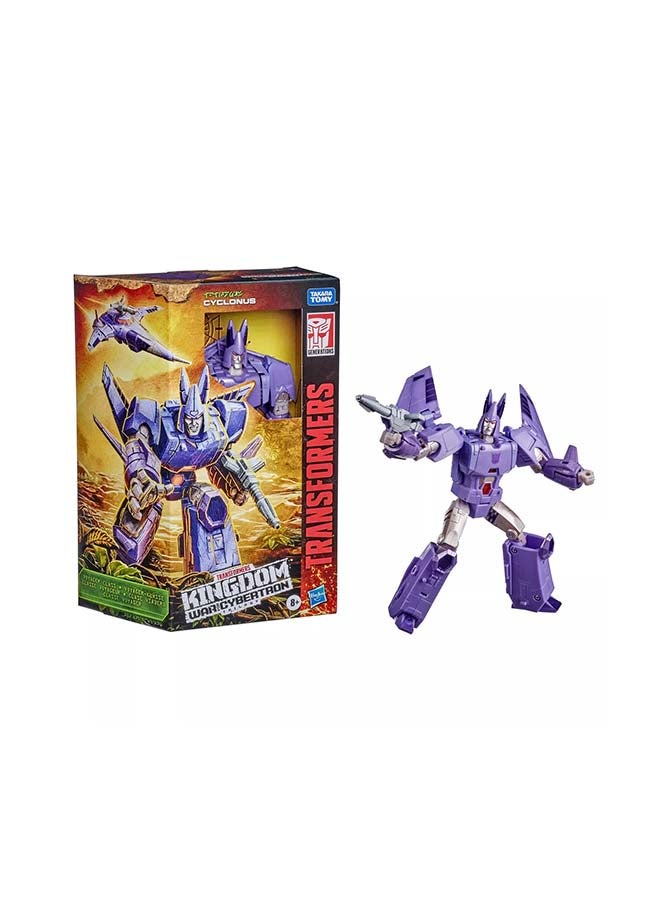 Toys Generations War For Cybertron Kingdom Voyager WFC-K9 Cyclonus Action Figure  Kids