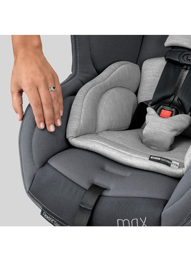 NextFit Max ClearTex Extended-Use Convertible Car Seat 4-65 lbs/2-30 kg, Shadow