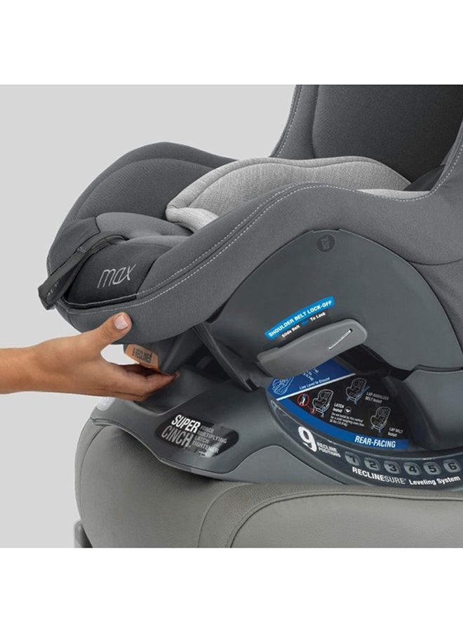 NextFit Max ClearTex Extended-Use Convertible Car Seat 4-65 lbs/2-30 kg, Shadow