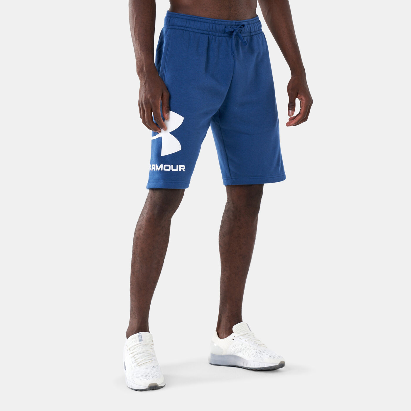 Men's UA Rival Fleece Big Logo Shorts