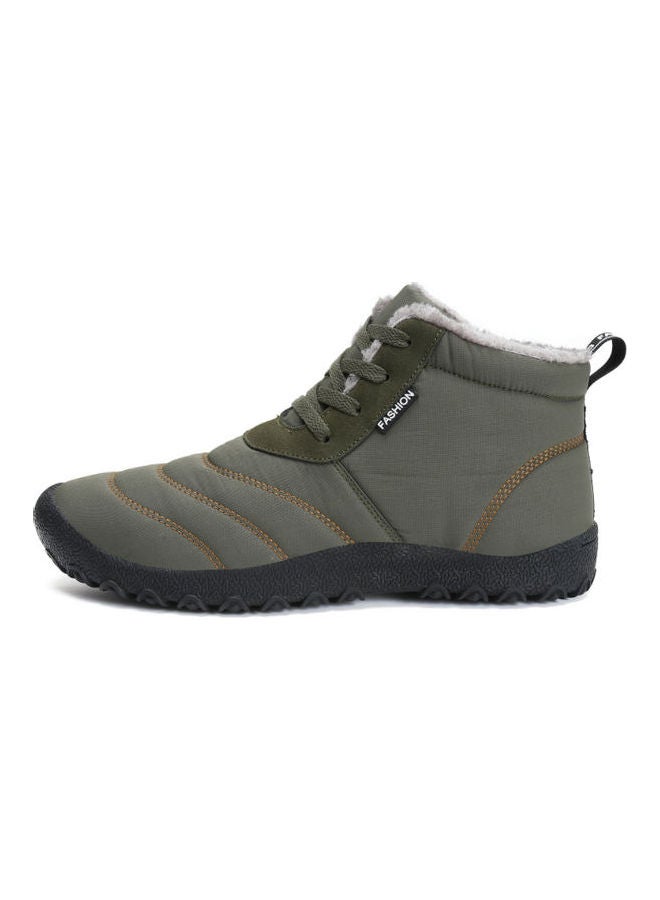 Waterproof High Top Warm Boots Grey