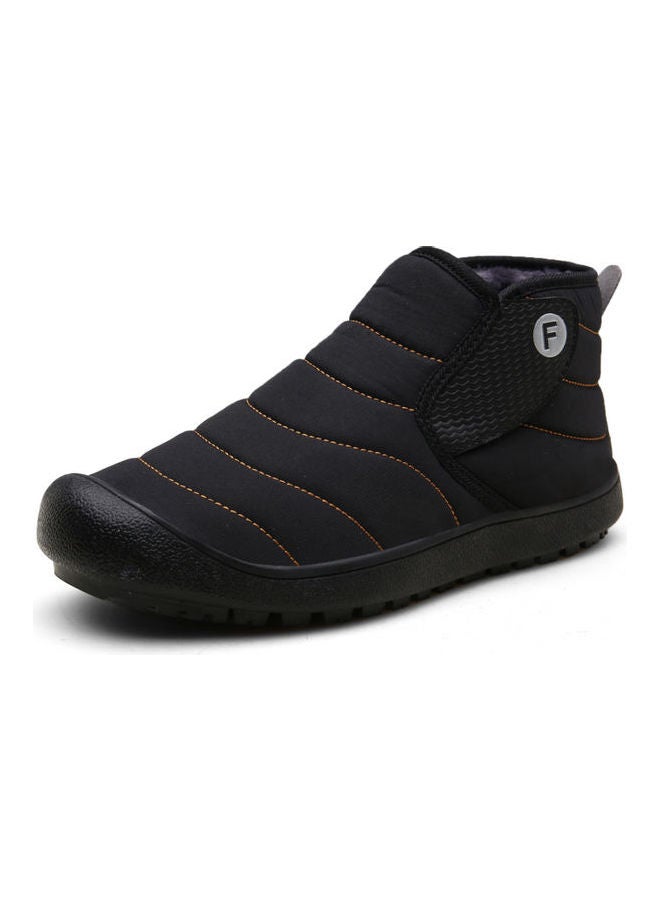 Winter Slip-On Snow Boots Black