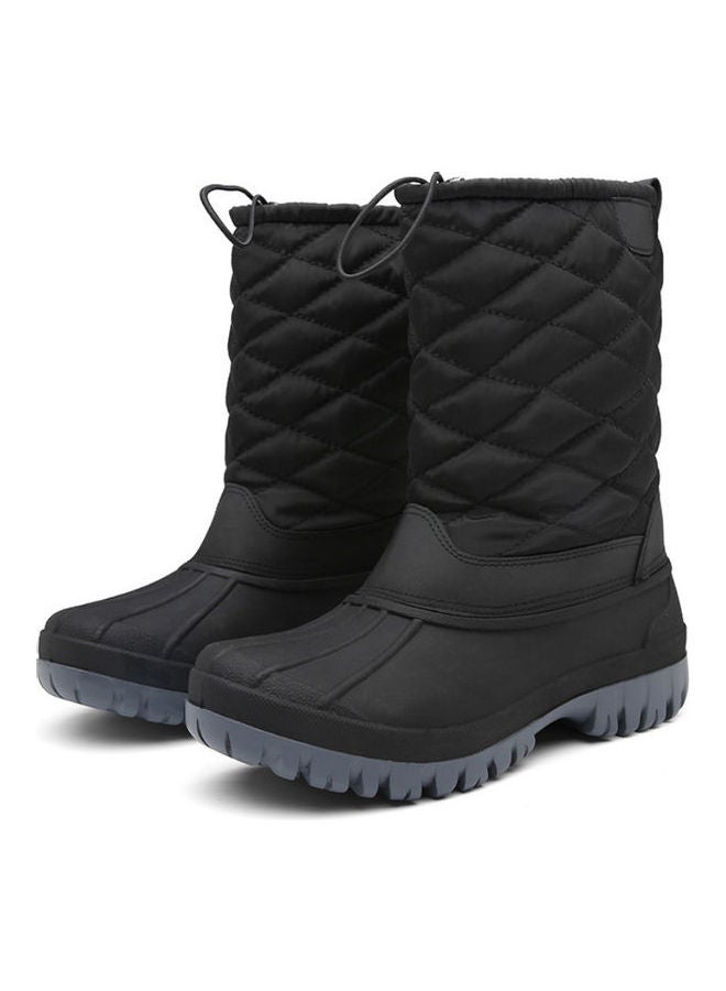 Waterproof High Top Thermal Boots Black