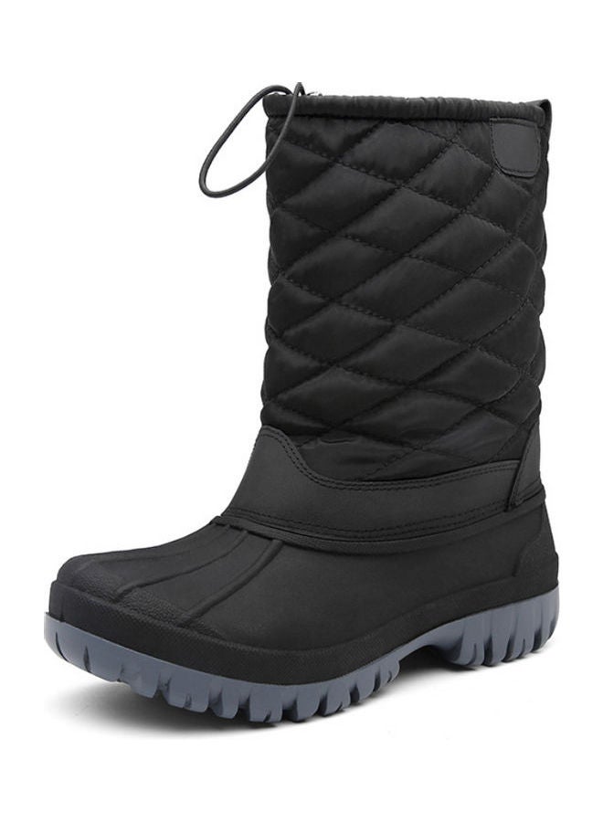 Waterproof High Top Thermal Boots Black