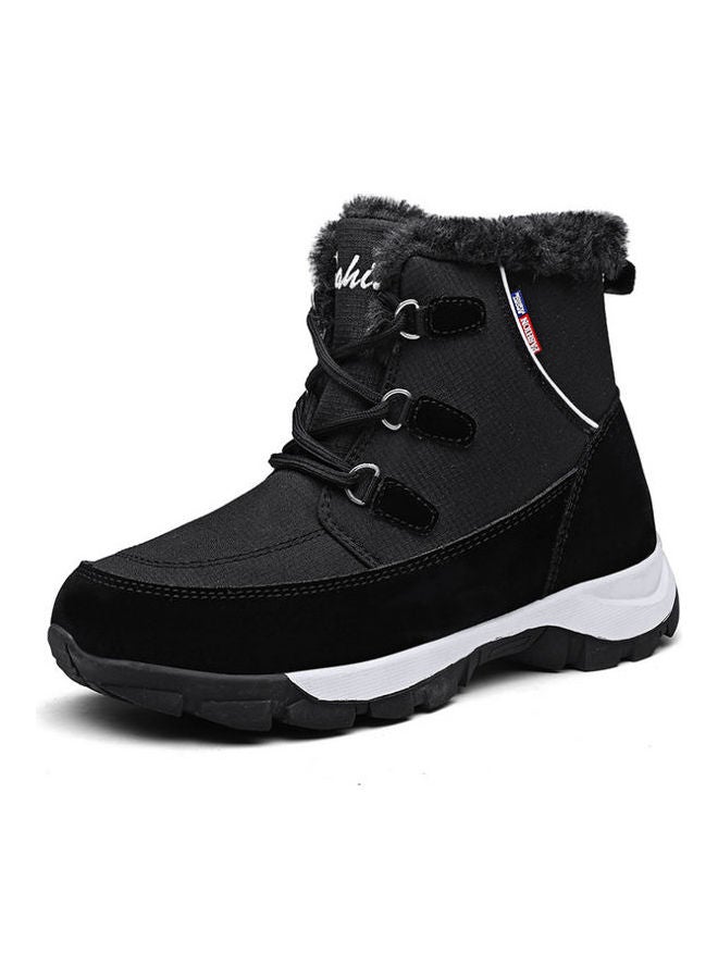 Medium Top Snow Boots Black