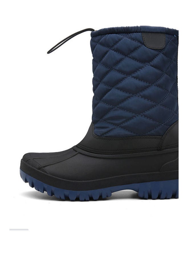 Waterproof High Top Thermal Boots Blue/Black