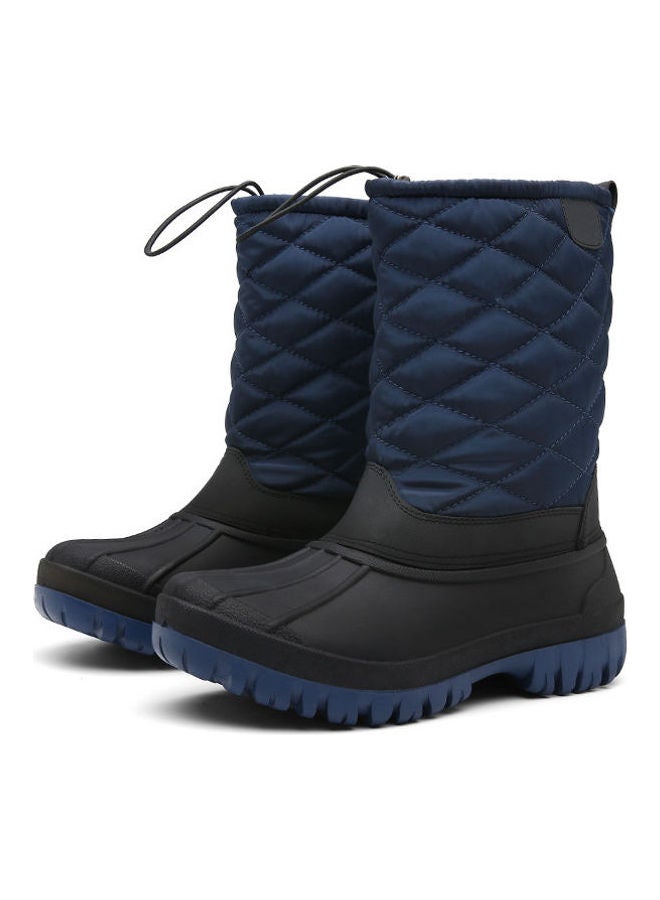 Waterproof High Top Thermal Boots Blue/Black