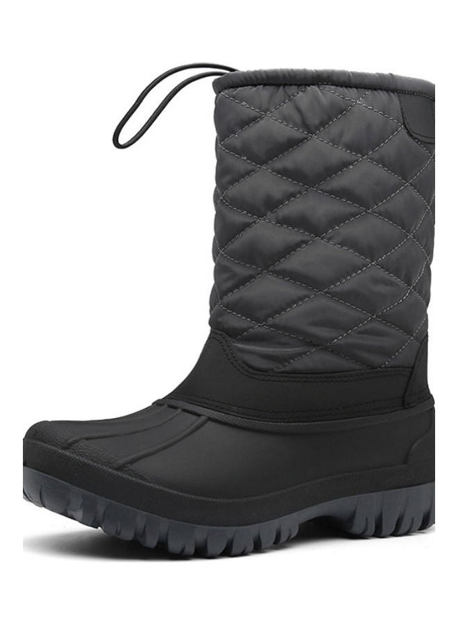 Waterproof High Top Thermal Boots Grey