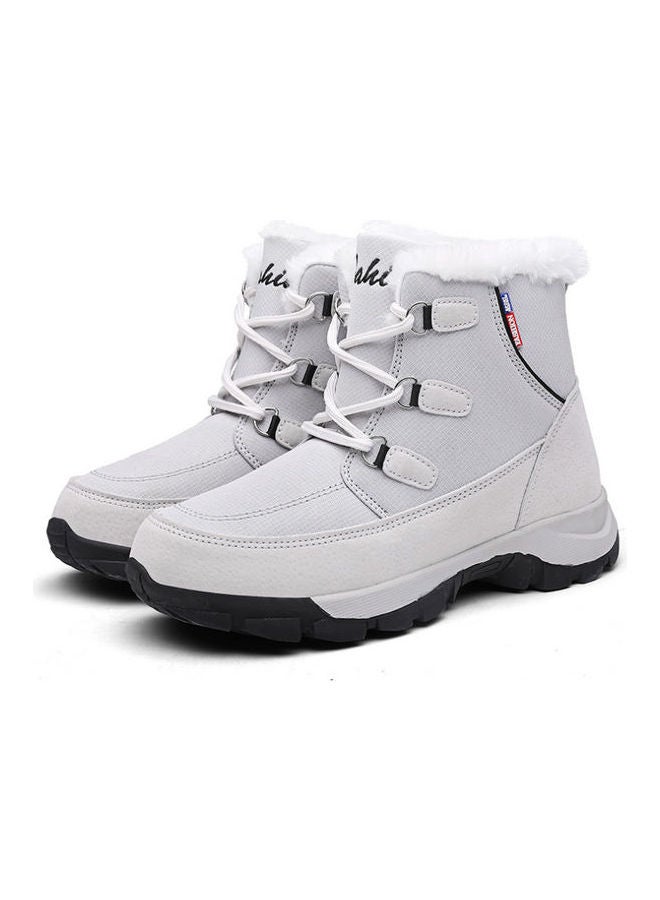 Medium Top Snow Boots Grey