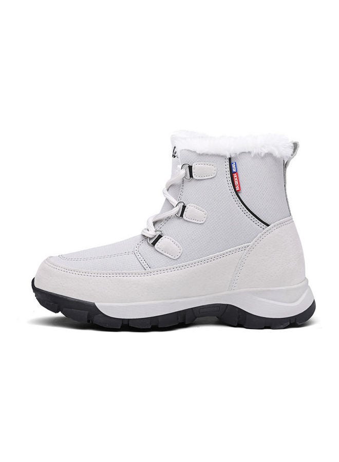 Medium Top Snow Boots Grey