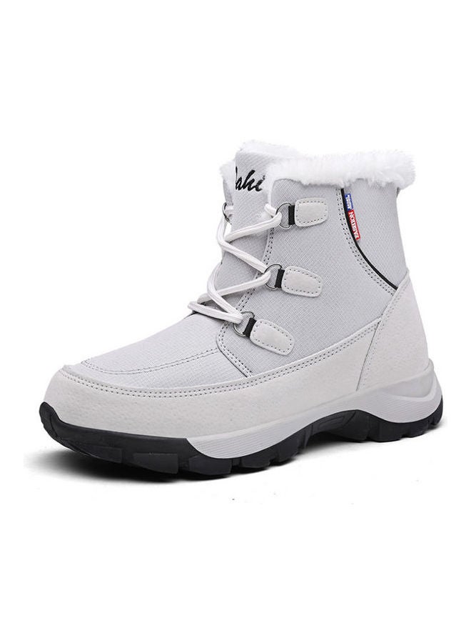 Medium Top Snow Boots Grey