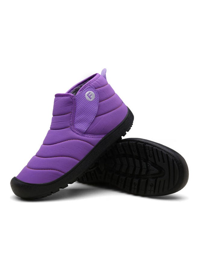 High Top Casual Snow Boots Purple