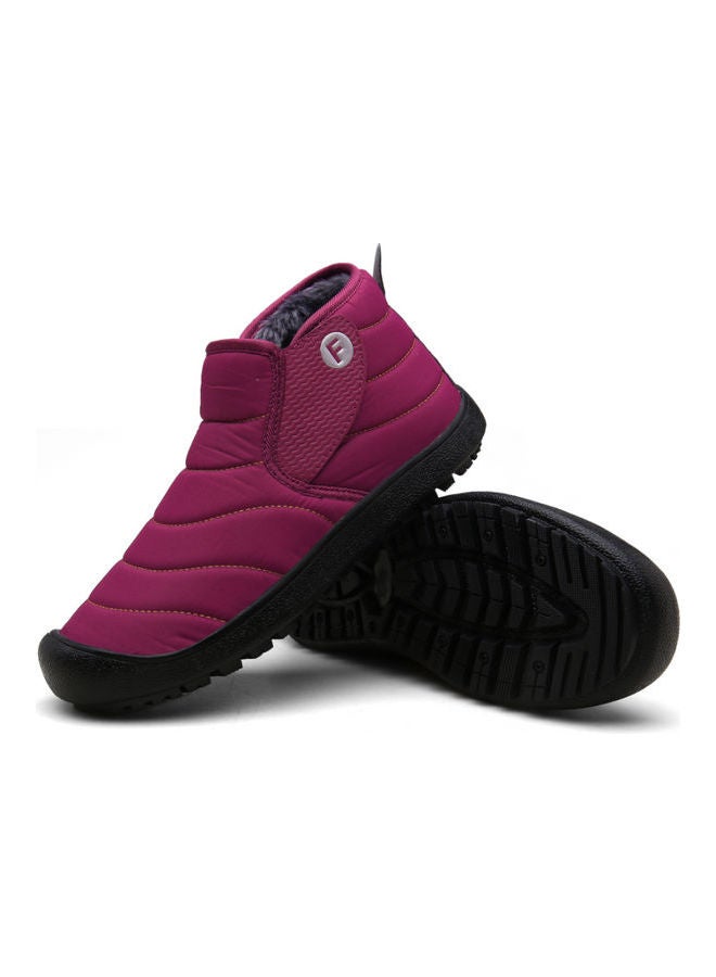 High Top Casual Snow Boots Purple