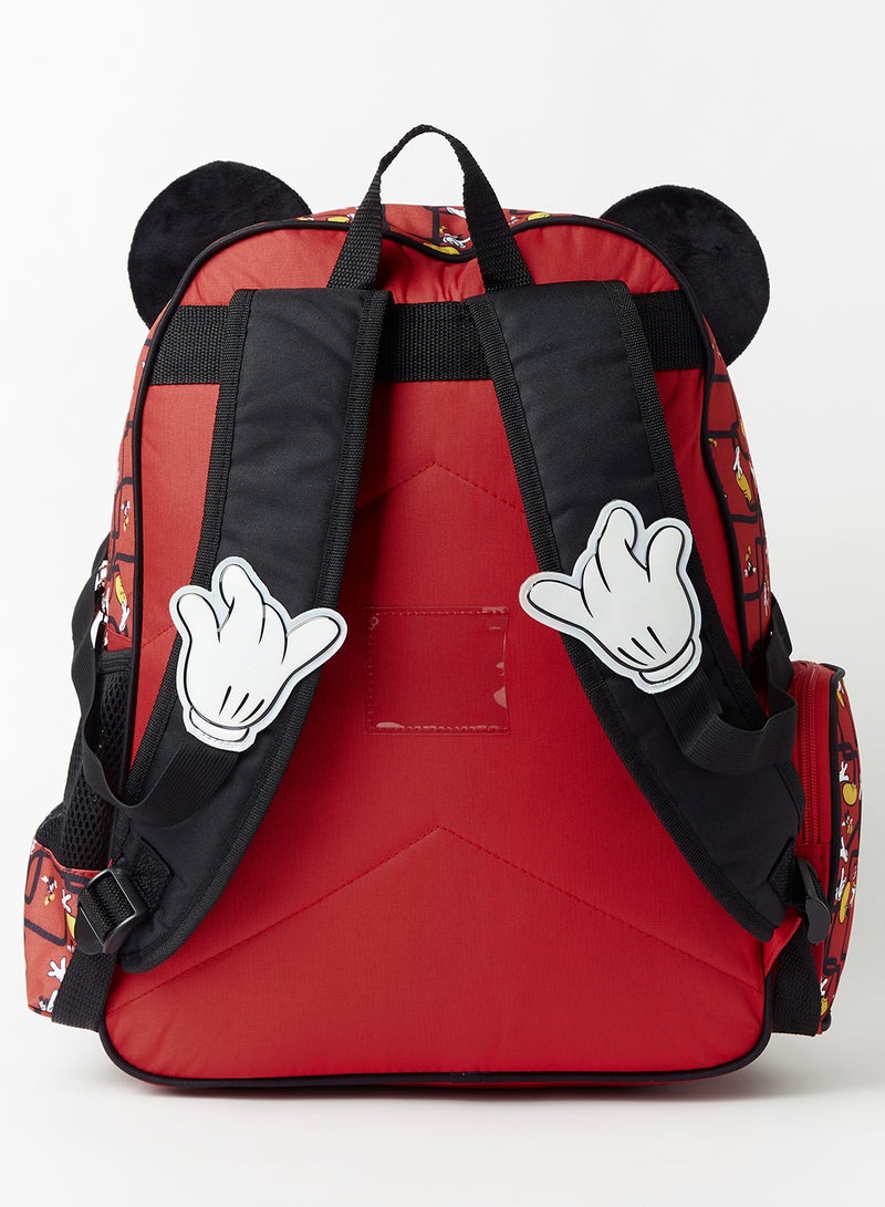 Mickey Trolley Backpack Red