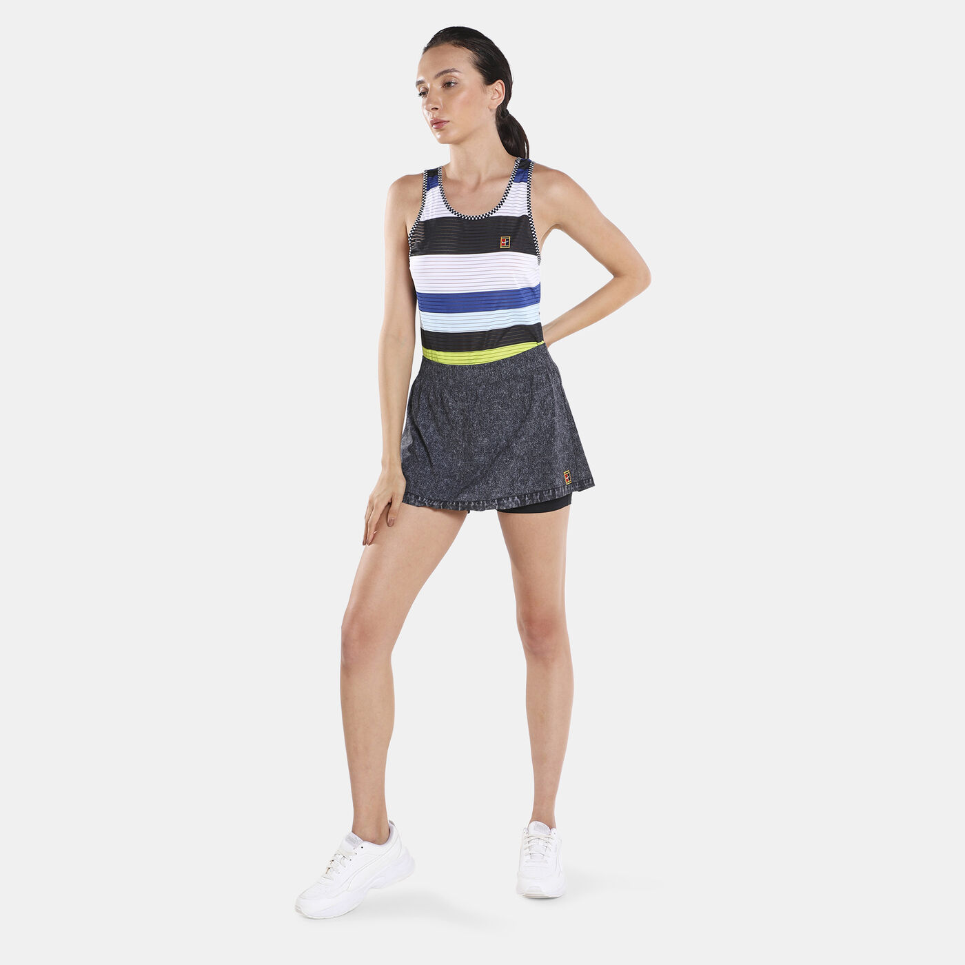 Women's Court Dri-FIT Slam Printed Tennis Skirt