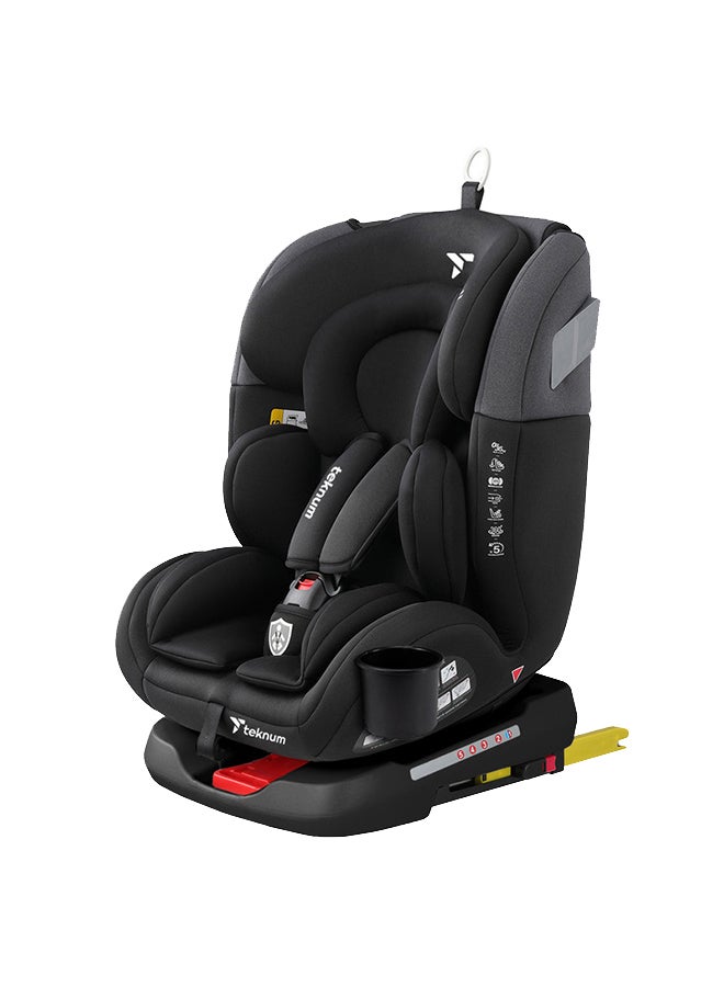 Evolve 360° Car Seat 0 - 12Yrs Black With Isofix