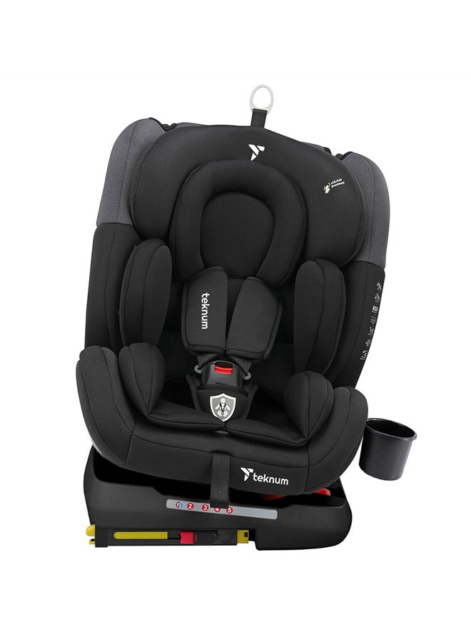 Evolve 360° Car Seat 0 - 12Yrs Black With Isofix