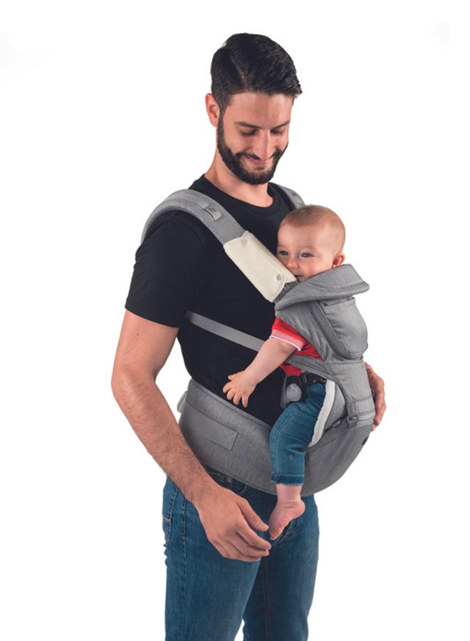 Hip Seat Baby Carrier 0-15Kg, Hazelwood