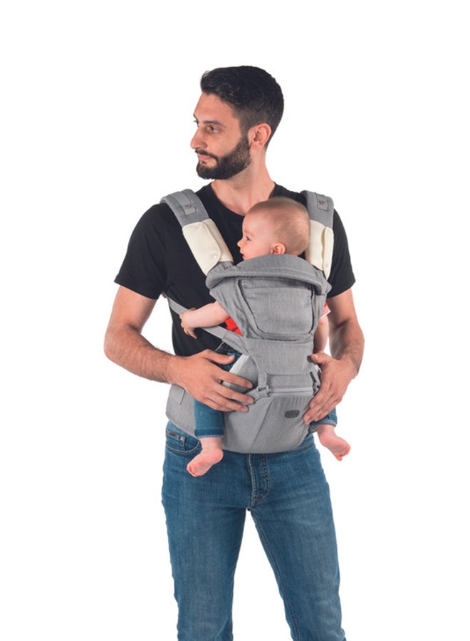 Hip Seat Baby Carrier 0-15Kg, Hazelwood