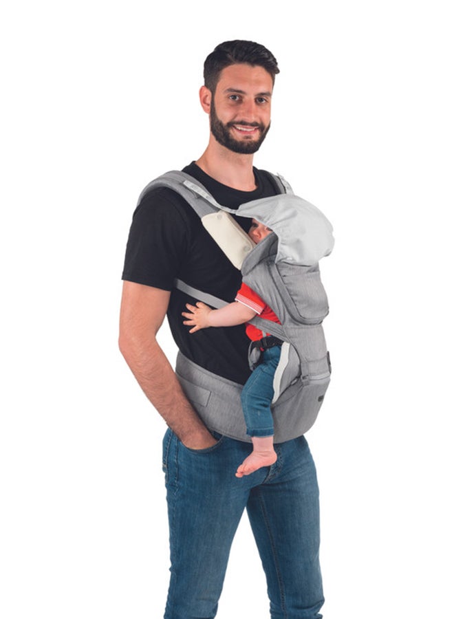 Hip Seat Baby Carrier 0-15Kg, Hazelwood