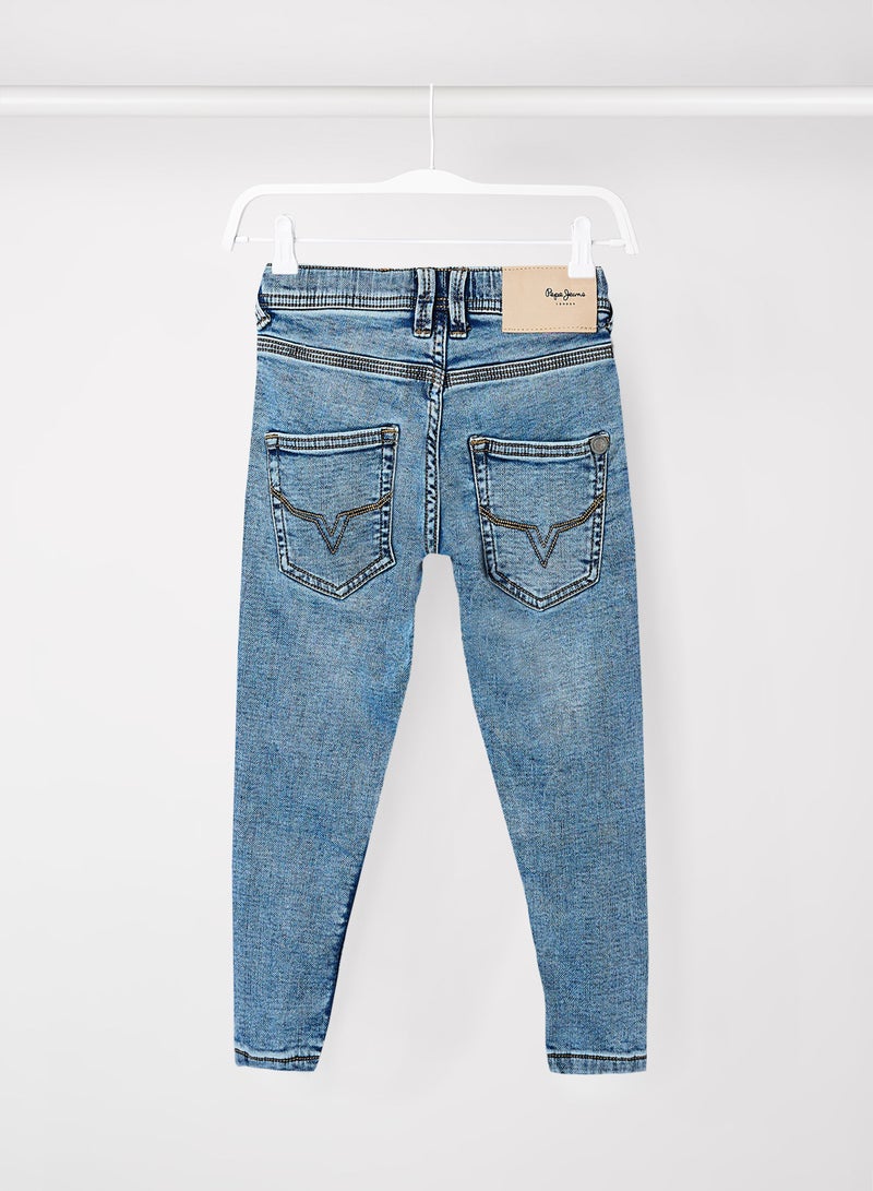 Boys Archie Relaxed Fit Jeans Blue