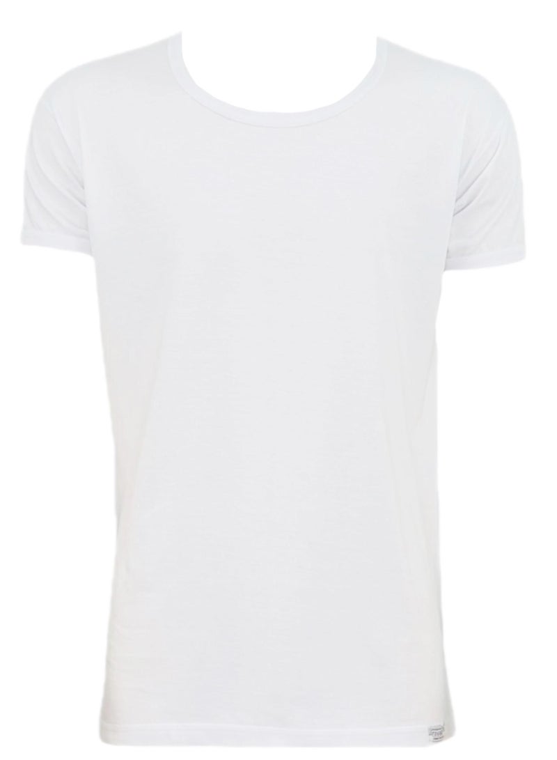 3- Pieces Rayan Round Neck Undershirt White